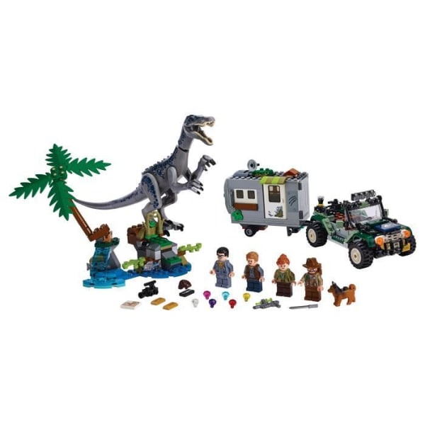 LEGO® Jurassic World™ 75935 Baryonyx Showdown: Treasure Hunt Flerfärgad