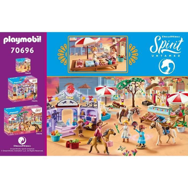 Playmobil - Miradero Candy Stall - Lapsi - Sekalaiset - 4 vuotta ja sitä vanhemmat - Muovi