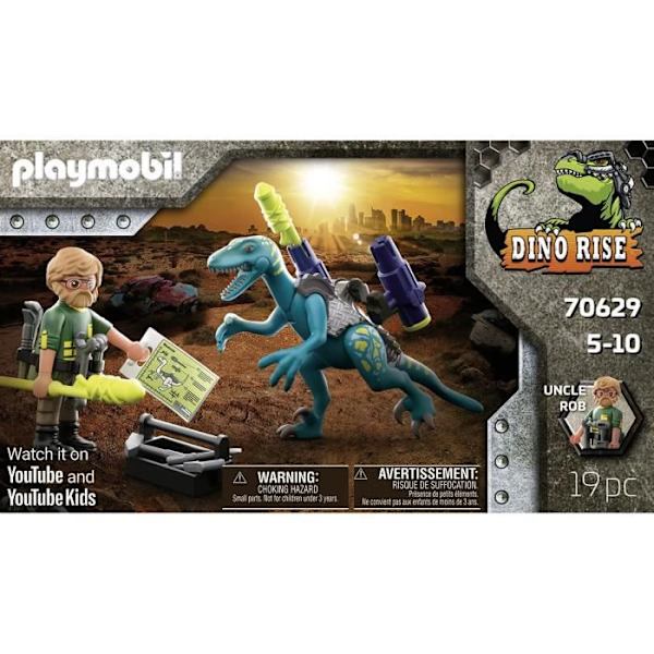 PLAYMOBIL - 70629 - Dino Rise - Deinonychus - Mixed - 5 vuotta - 19 kpl Flerfärgad