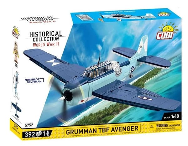 Model - COBI - Grumman TBF Avenger - 575 dele - Plast - At samle selv