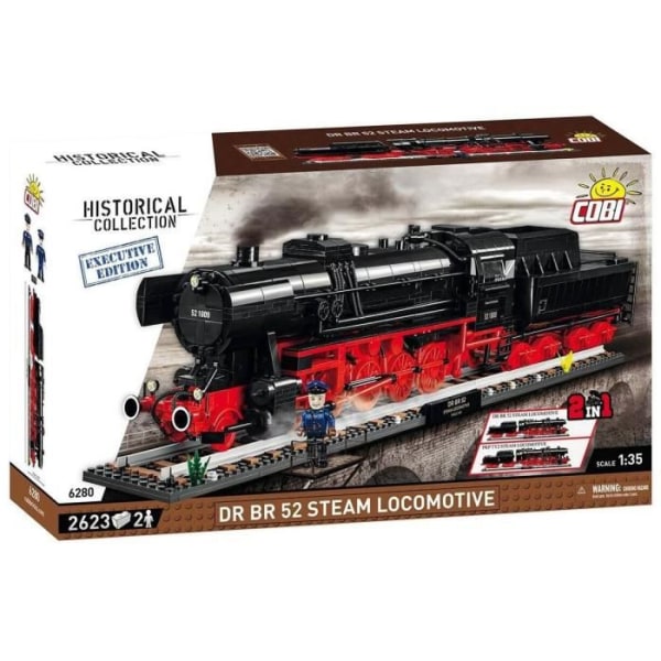 COBI 6280 - DR BR 52 DAMPLOKOMOTIV