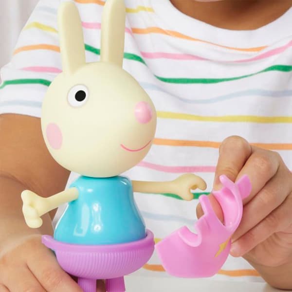 Poupon Peppa Pig - G0329 - , Figuriini Rebecca Rabbitin Kauniit Asusteet
