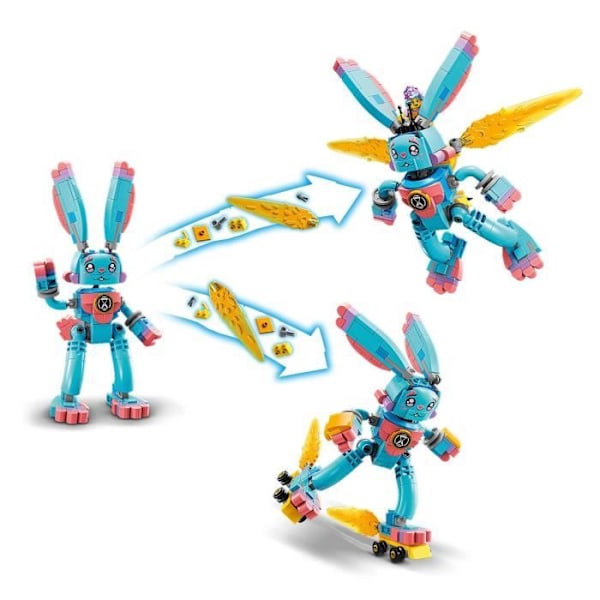 LEGO® DREAMZzz 71453 Izzie and Bunchu the Rabbit Toy med TV-serieminifigurer Blå