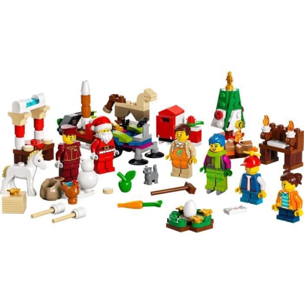 LEGO City adventskalender 60352 - Jultomtens minifigur - Present till barn