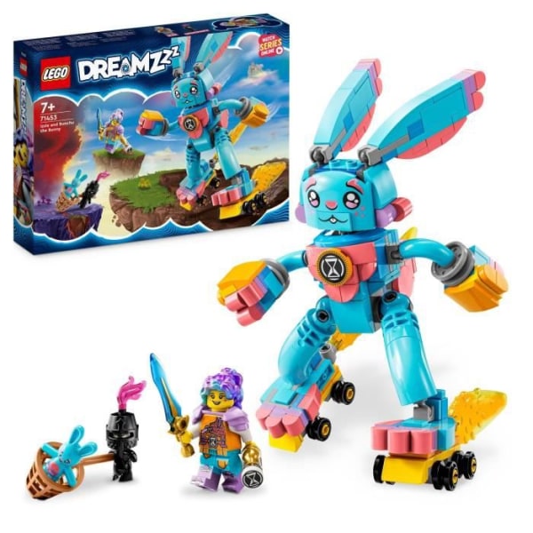 LEGO® DREAMZzz 71453 Izzie and Bunchu the Rabbit Toy med TV-serieminifigurer