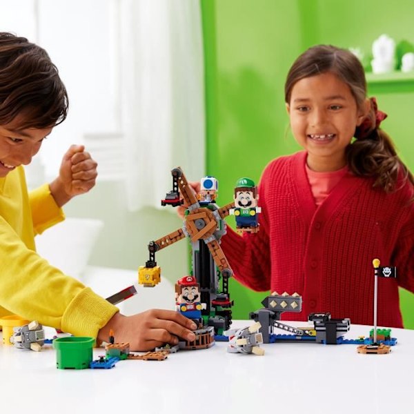 LEGO® 71390 Super Mario Destroy the Reznors Expansion Set Børnelegetøj i alderen 6 Gul