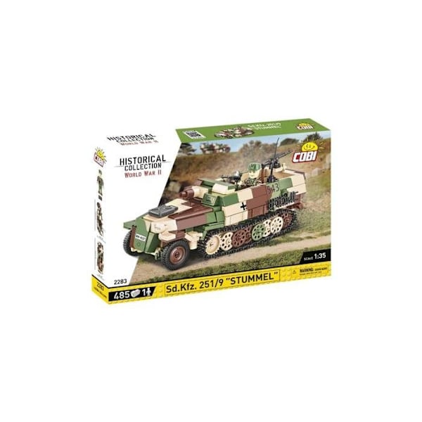 Maquette - COBI - 2283 - SD.KFZ. 251/9 'STUMMEL' - Plast - Att bygga själv - Mixad