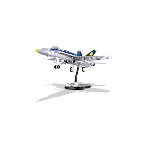 COBI 5810 - F/A-18C HORNET - Byggsats med 538 delar vitt och blått
