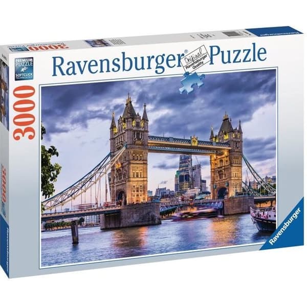 3000 bitars pussel - Den vackra staden London - Ravensburger Flerfärgad