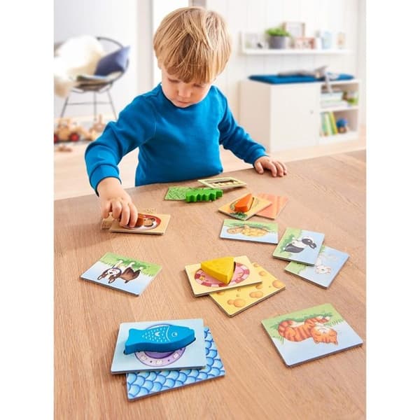 Haba oppimispeli Eläinten ruokinta junior 20-osaa (DE)