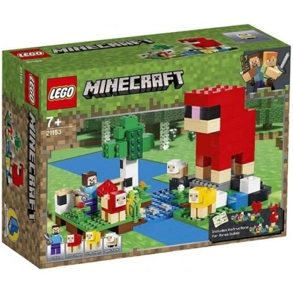 LEGO® Minecraft™ 21153 Ullfarm Flerfärgad