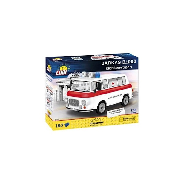 Cobi modelsæt Barkas B1000 junior ambulance 157 stk