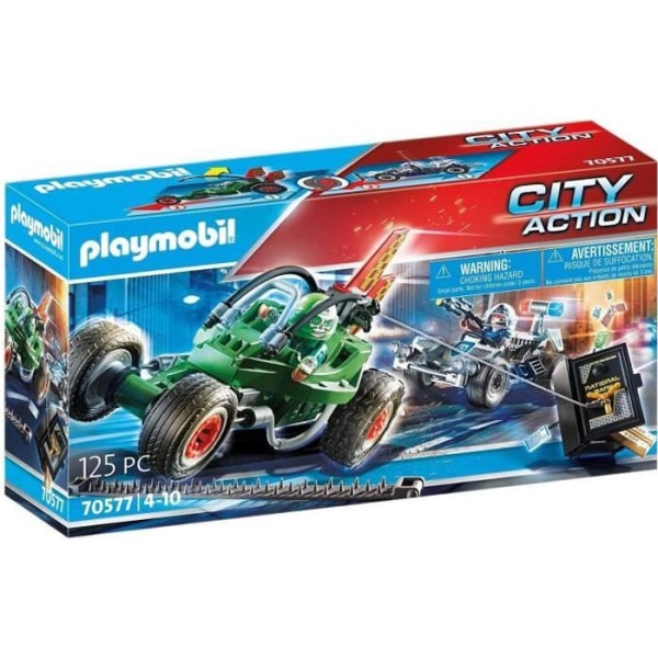 PLAYMOBIL - 70577 - City Action - Police and Bandit Karts
