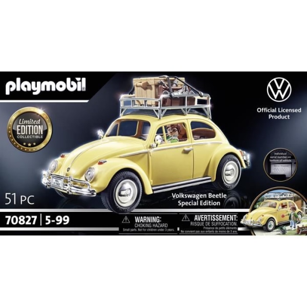 PLAYMOBIL - Volkswagen Beetle - Special Edition - Klassiske biler Flerfärgad