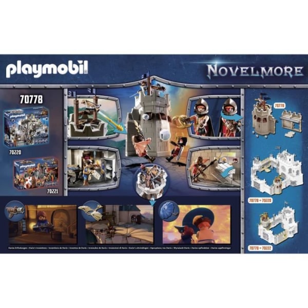 PLAYMOBIL Adventtikalenteri - Novelmore - 70778 - Lapsille - Vihreä Grön