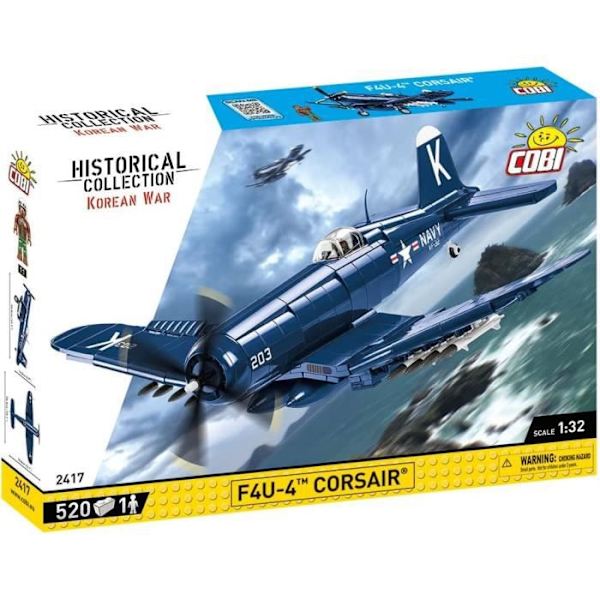 COBI 2417 - F4U-4 CORSAIR Svart