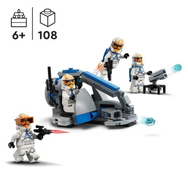 LEGO® Star Wars 75359 Ahsokas 332:a Company Clone Troopers Battle Pack leksak med fartfordon