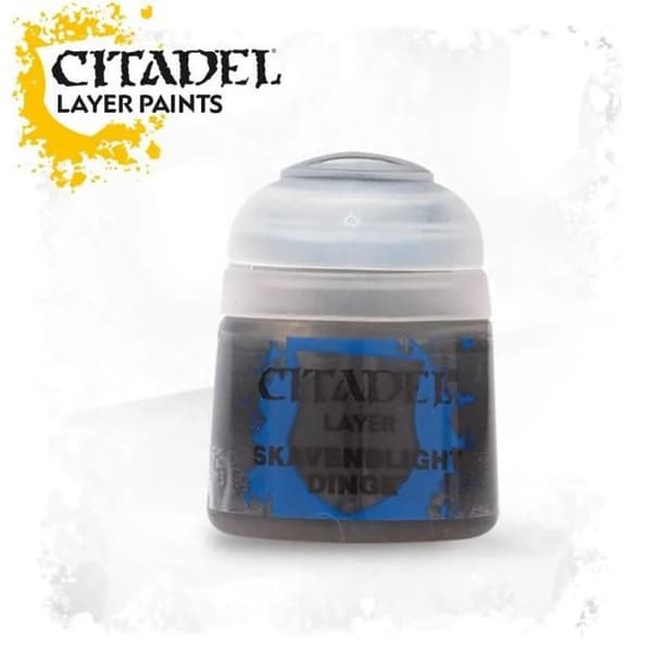 Målning - GAMES WORKSHOP - Citadel-Layer Skavenblight - Färg grå - 12 ml - Metallisk grå