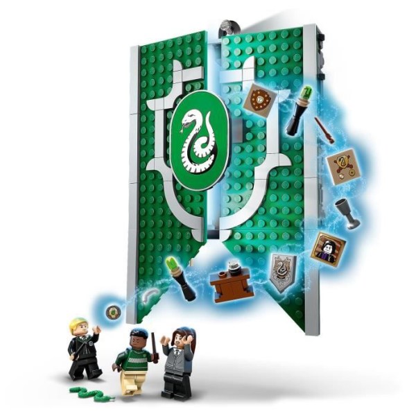 LEGO® Harry Potter 76410 luihuisen talon harja, linnalelu Draco Malfoy -hahmolla Vit