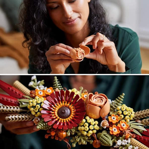 LEGO® ICONS Tørrede blomster midtpunkt (10314) Flerfärgad