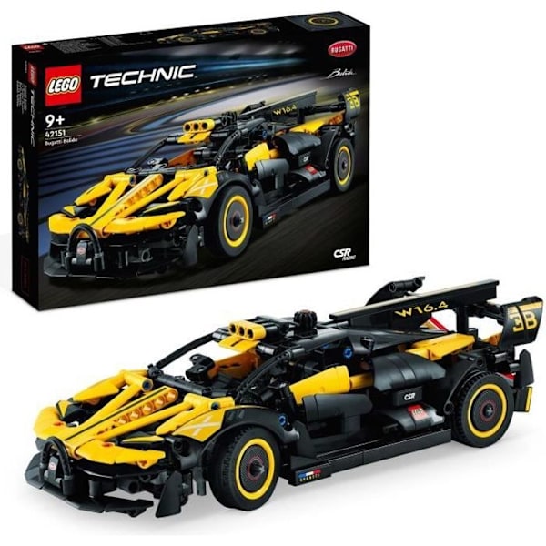 LEGO® Technic 42151 Bugatti Bolide, Billegetøj, Racing, Bygbar Model Vit