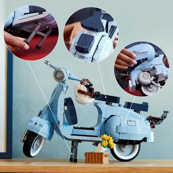LEGO® Icons 10298 Vespa 125, Voksenscootersamling Flerfärgad