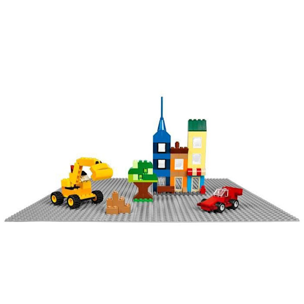 LEGO® Classic 10701 Den grå bottenplattan, 48x48, kreativ, pedagogisk byggleksak Grå