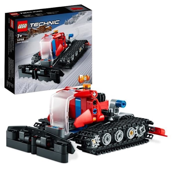 LEGO® Technic 42148 Snow Groomer, 2-i-1, Byggleksak, med snöskoter, modellfordon Flerfärgad