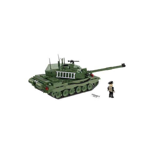 Maquette - COBI - Challenger 2 - Grøn - 550 dele - At samle selv
