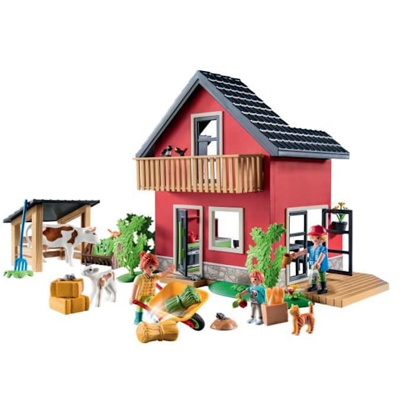 PLAYMOBIL 71248 Lille gård, Country La Ferme, 137 stykker, fra 4 år og opefter Flerfärgad