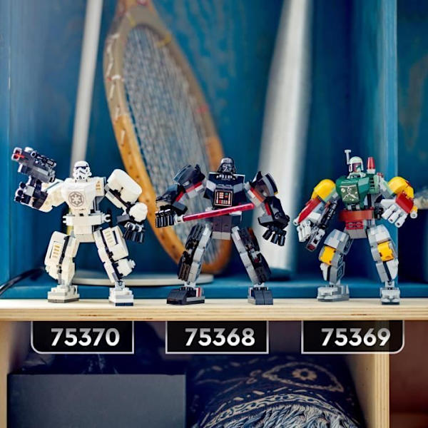 LEGO® Star Wars 75369 Boba Fett Robot, Bygbar Figur med Stud Blaster og Jetpack Flerfärgad