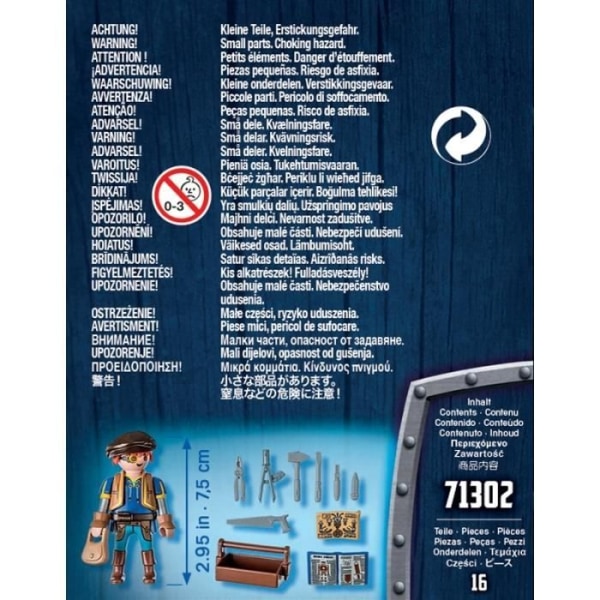 Dario Imagination Game ja Playmobil Novelmore -työkalut - Monivärinen Flerfärgad