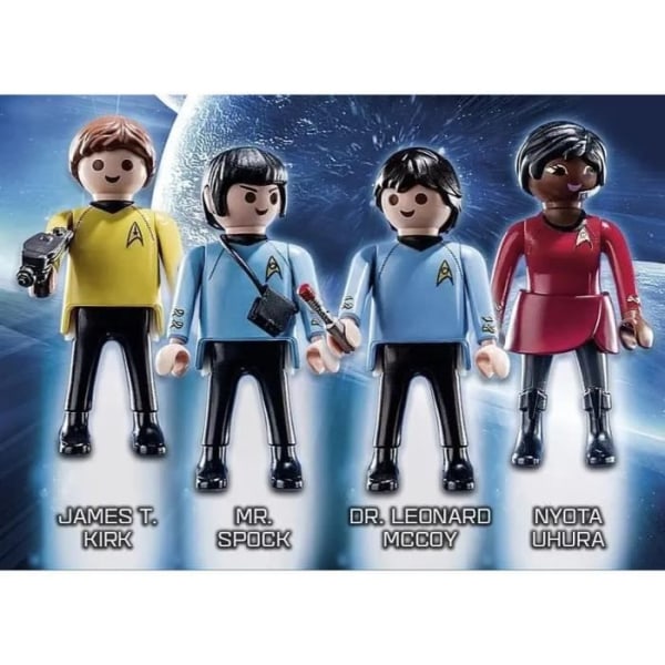 PLAYMOBIL - 71155 - Star Trek Team - Figuurit ja tarvikkeet sarjan faneille Flerfärgad