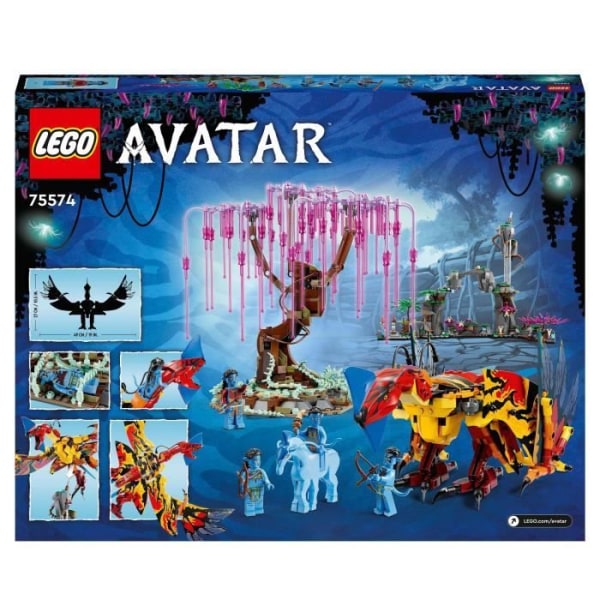 LEGO® Avatar 75574 Toruk Makto ja sielujen puu, lelu, Jake Sullyn minihahmo, 2022 elokuva Flerfärgad