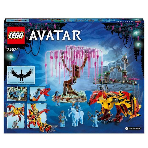 LEGO® Avatar 75574 Toruk Makto og sjælens træ, legetøj, Jake Sully minifigur, 2022 film Flerfärgad