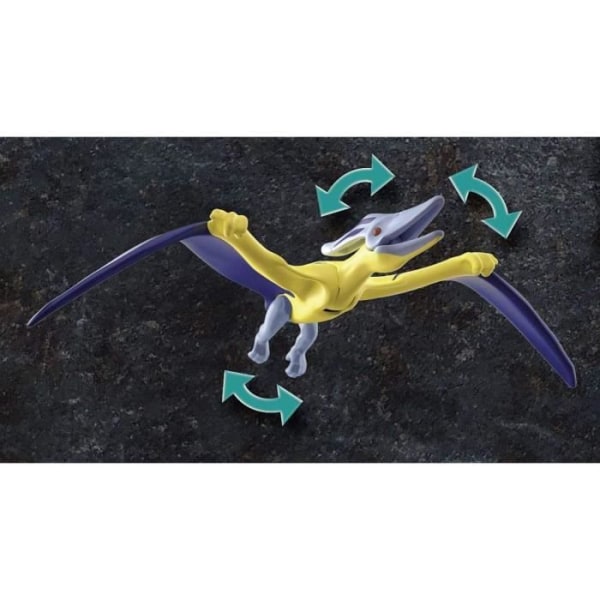 PLAYMOBIL - 70628 - Dino Rise - Pteranodon og drone Flerfärgad