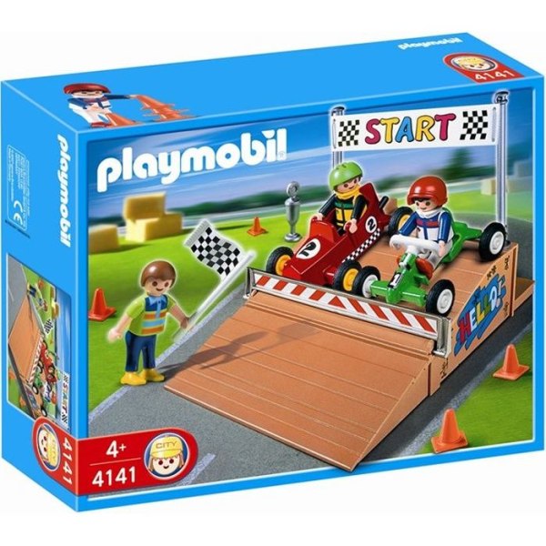 Playmobil CompactSet Go cart-tävling