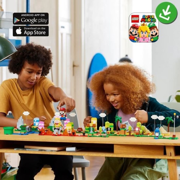 LEGO® Super Mario 71418 Den kreativa verktygslådan, leksak för barn i åldrarna 6, med minifigurer