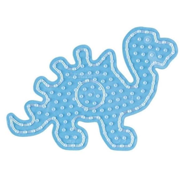 Hama - Läpinäkyvä dinosaurustarra suurille helmoille Ø10 mm (MAXI) Multifarvet