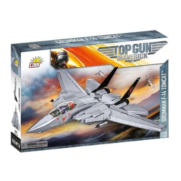 Rakennuslelu - COBI - Grumman F-14 Tomcat - Harmaa - 1,012 kg - Viite. 5920 Grå