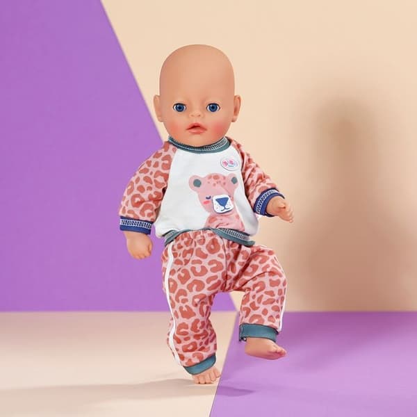 Baby født Jungle joggingdragt Leopard