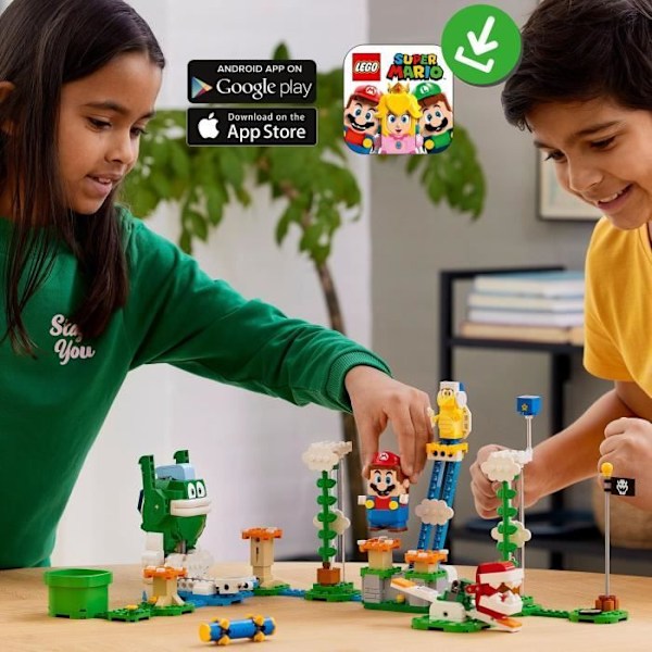 LEGO Super Mario 71409 Maxi-Spike on a Cloud Challenge Expansion Set, leksak Flerfärgad