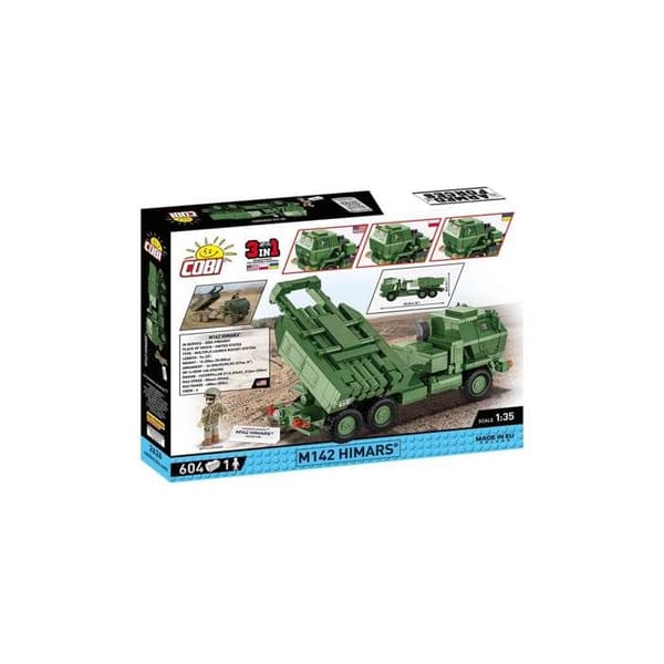 Maquette - COBI - M142 HIMARS - Plast - Grå - At samle selv