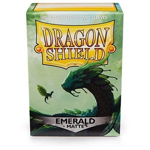 Ærmer - ARCANE TINMEN - Mat Emerald - 100 Ærmer - Holdbar Beskyttelse Smaragd