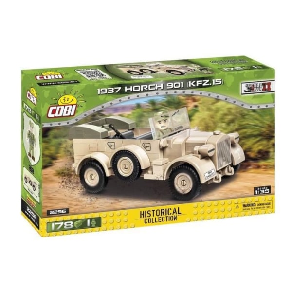 Byggspel - Cobi 2256 - 1937 Horch 901 (Kfz.15)