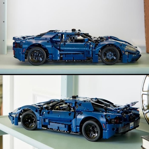 LEGO® Technic 42154 Ford GT 2022, modellbil för vuxna, skala 1:12, avancerad nivå Flerfärgad