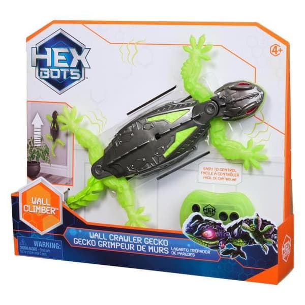 SPIN MASTER GECKO Hex Bots Grönt och grått