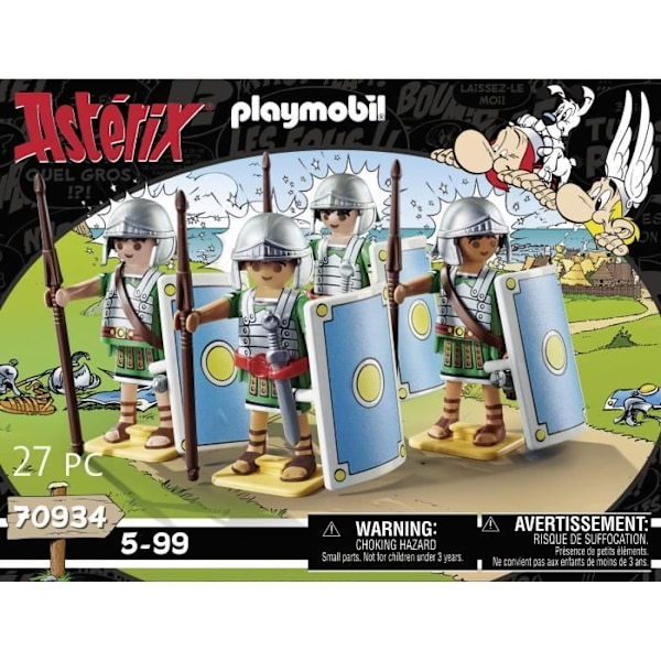 PLAYMOBIL - 70934 - Asterix: De romerska legionärerna Flerfärgad