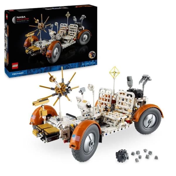 LEGO® Technic 42182 NASA Apollo Lunar Exploration Vehicle - LRV Rover til Voksne mångfärgad