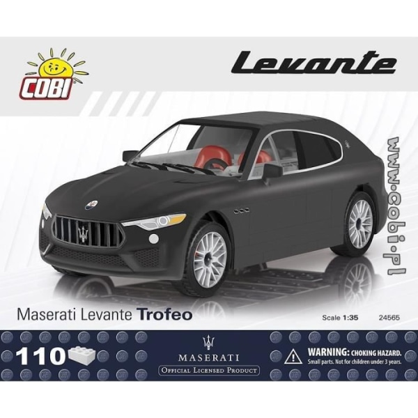 Byggespil - Maserati Levante Carabinieri - Cobi